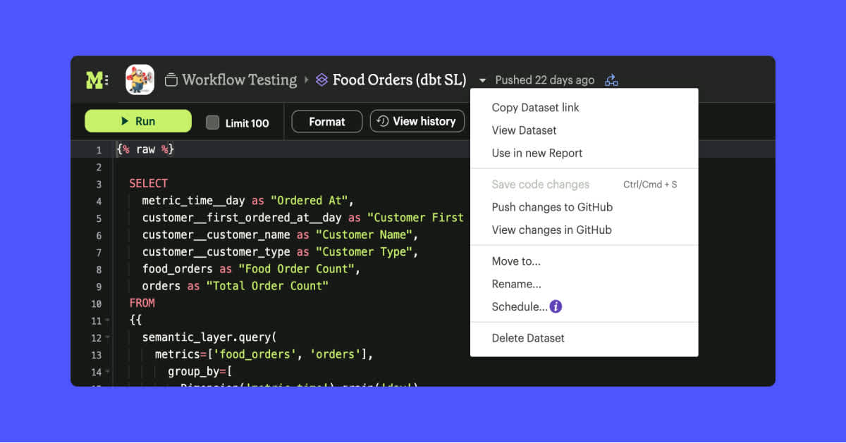 Mode Workflow Testing