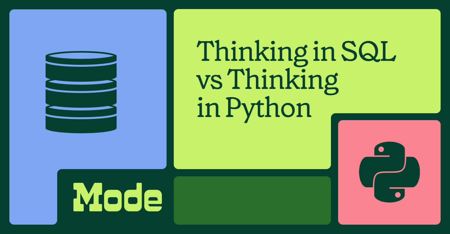 SQL vs Python